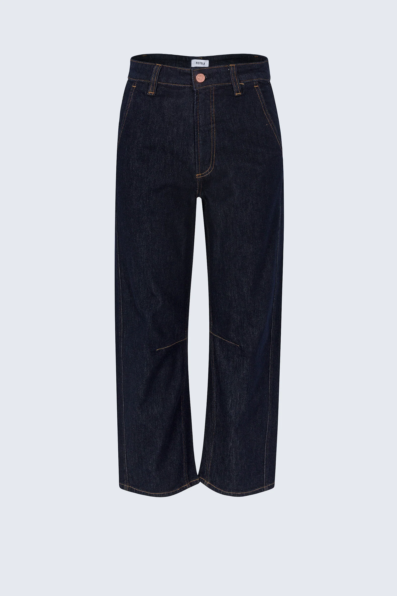 Beau Seamed Crescent Jean - Nightfall - Image 8
