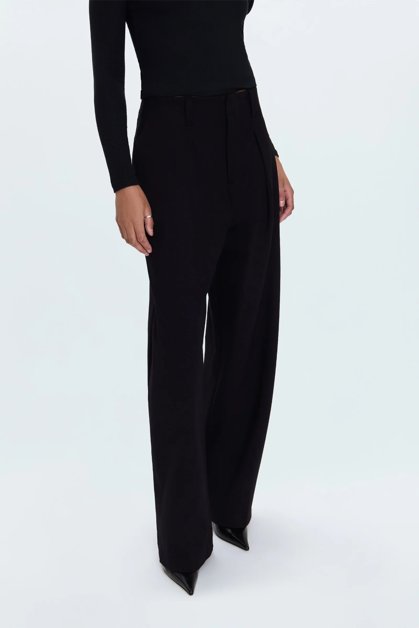 Eden Pleated Barrel Trouser - Night Out - Image 4