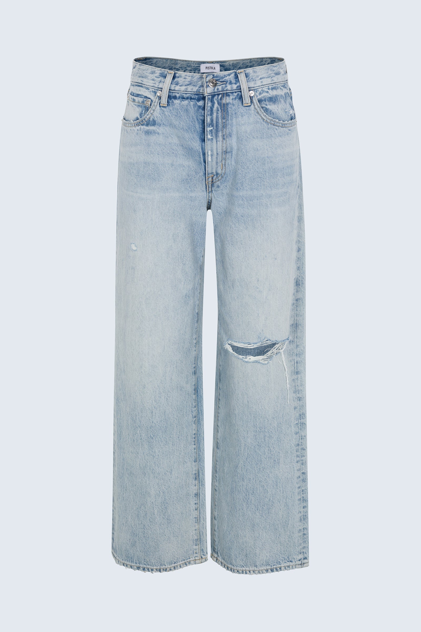 Hendrix High Rise Baggy - Revel Distressed - Image 4