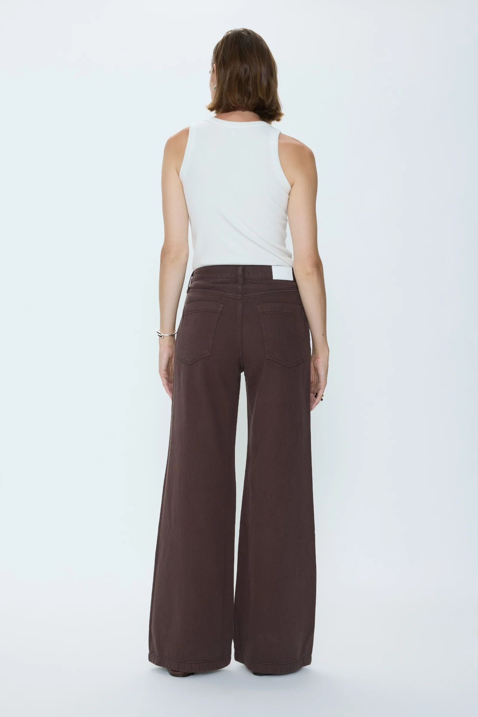 Jadyn Low Slung Palazzo Jean - Bruna - Image 5