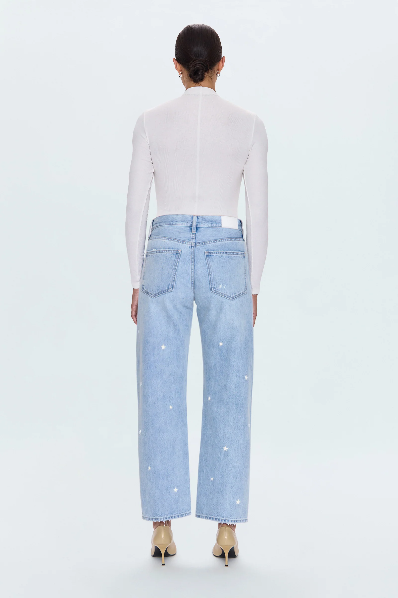 Lexi Mid Rise Bowed Straight - Stellar - Image 6