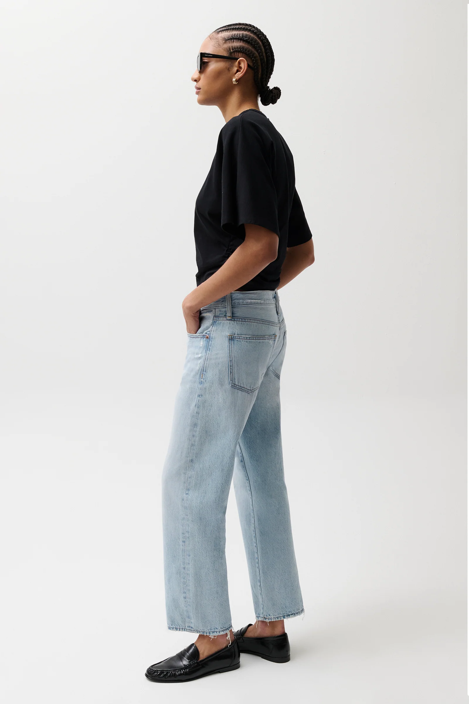 Lexi Mid Rise Bowed Straight - Dolce Vita Vintage - Image 3