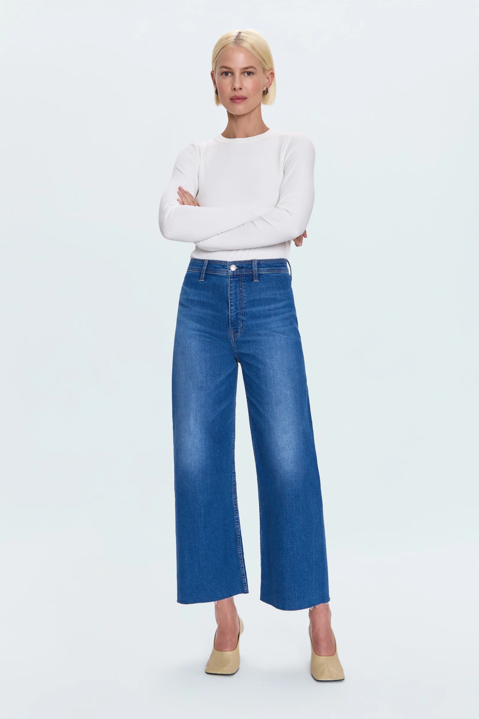 PETITE Penny High Rise Wide Leg - Rooftop - Image 3