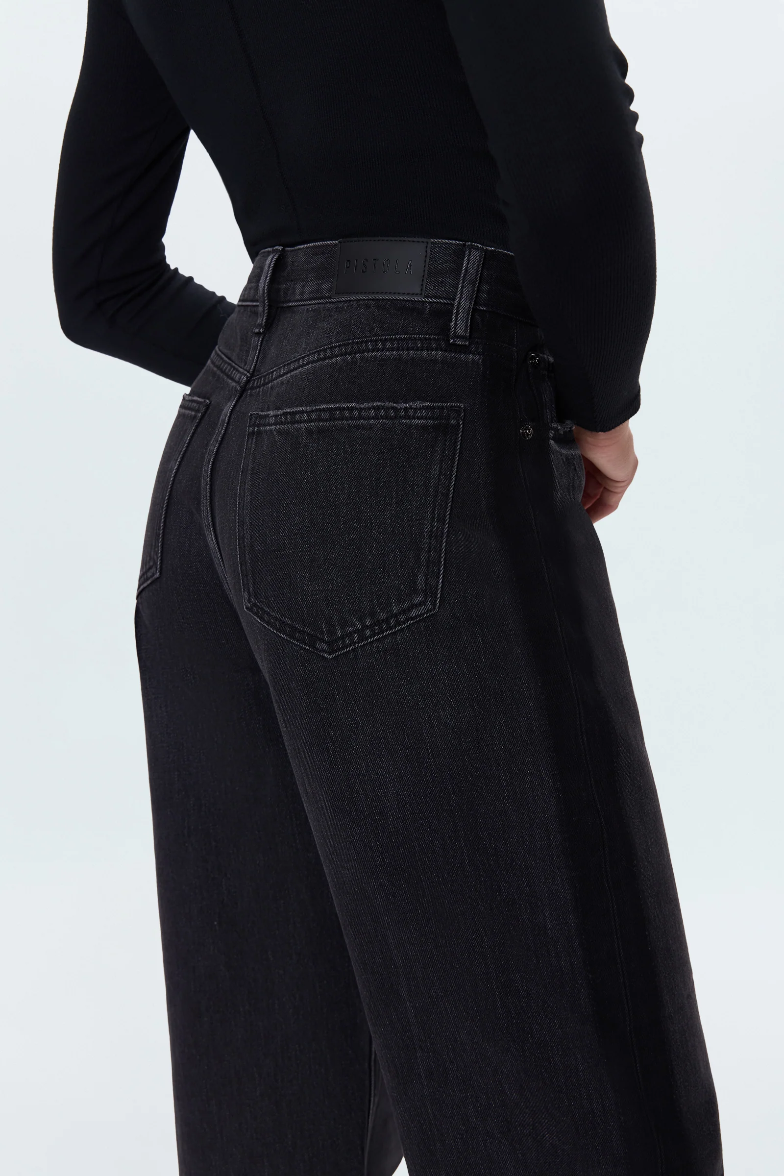 Wes High Rise Barrel Jean - Cinema - Image 7